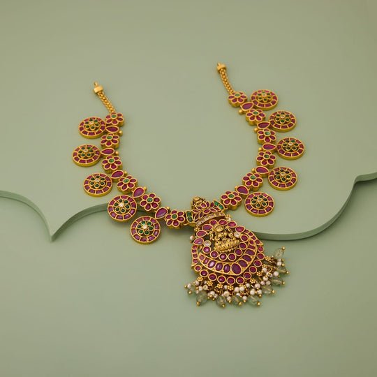 Temple Necklace Silver Temple Necklace 204874
