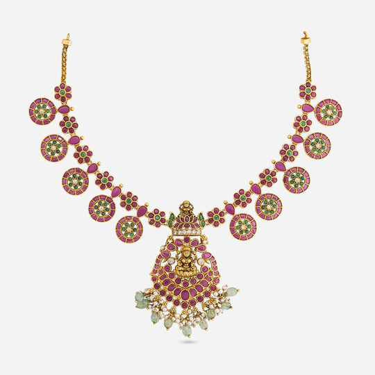 Temple Necklace Silver Temple Necklace 204874