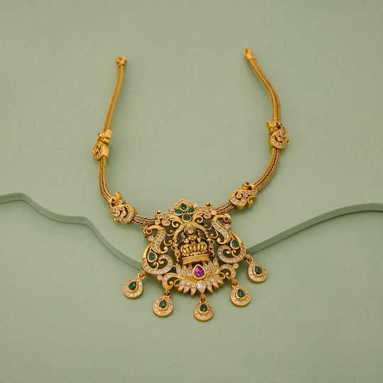 Temple Necklace Silver Temple Necklace 204881