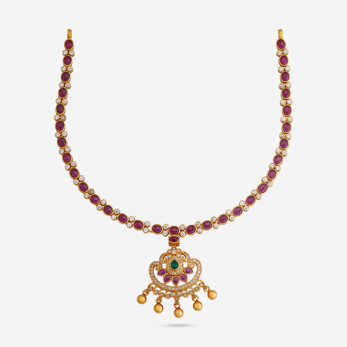 Temple Necklace Silver Temple Necklace 177530