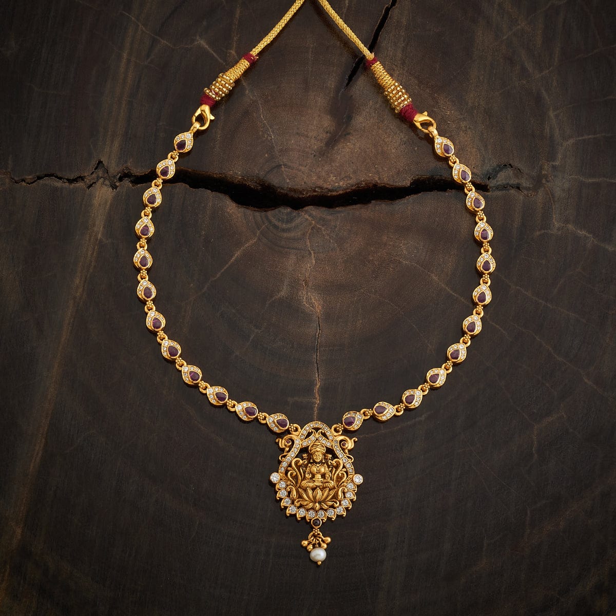 Temple Necklace Silver Temple Necklace 167572