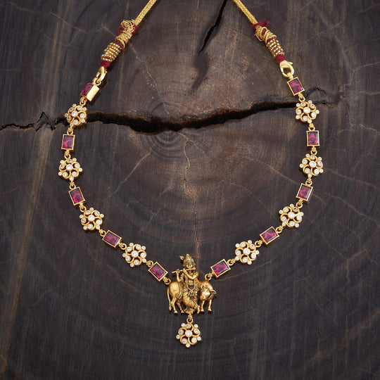Temple Necklace Silver Temple Necklace 177312