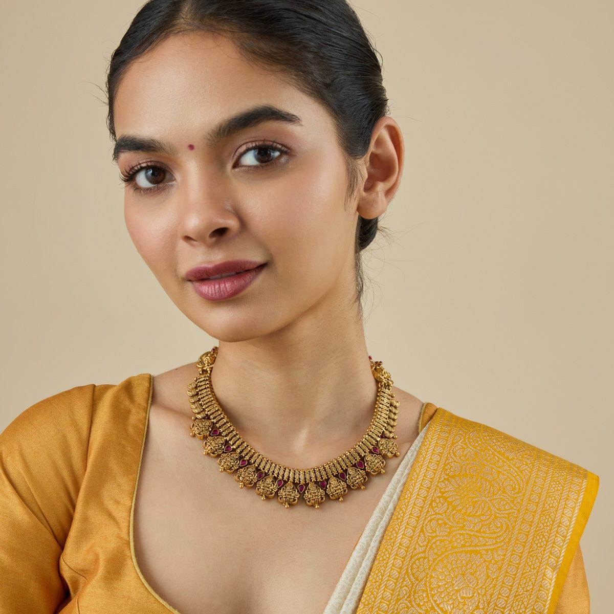 Temple Necklace Silver Temple Necklace 181839