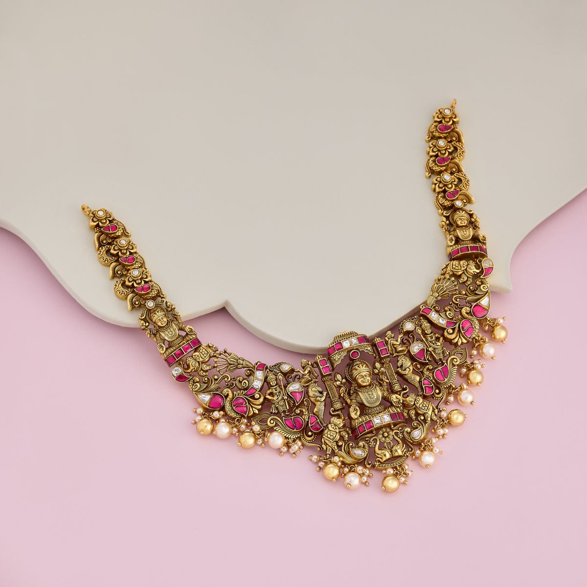 Temple Necklace Silver Temple Necklace 188955