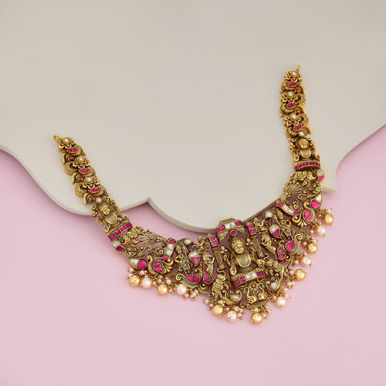 Temple Necklace Silver Temple Necklace 188955