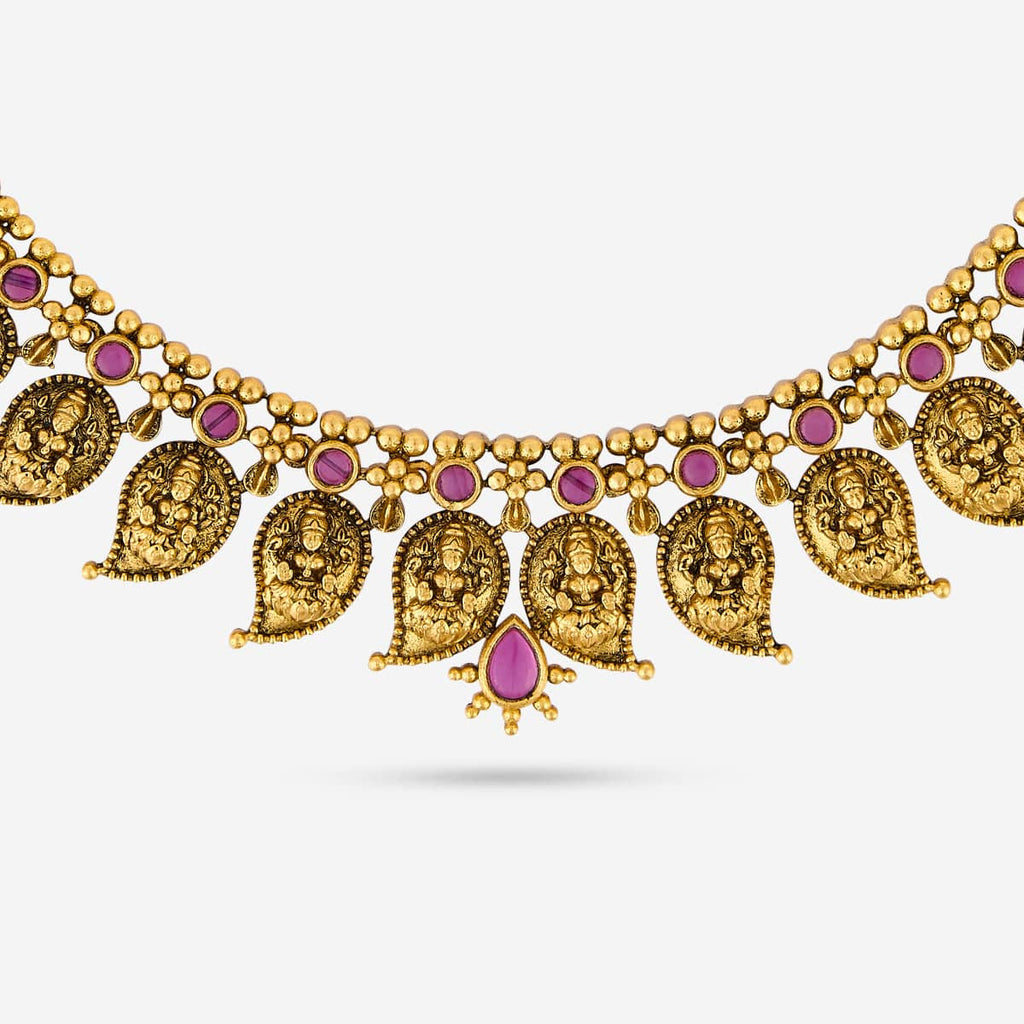 Temple Necklace Silver Temple Necklace 190596