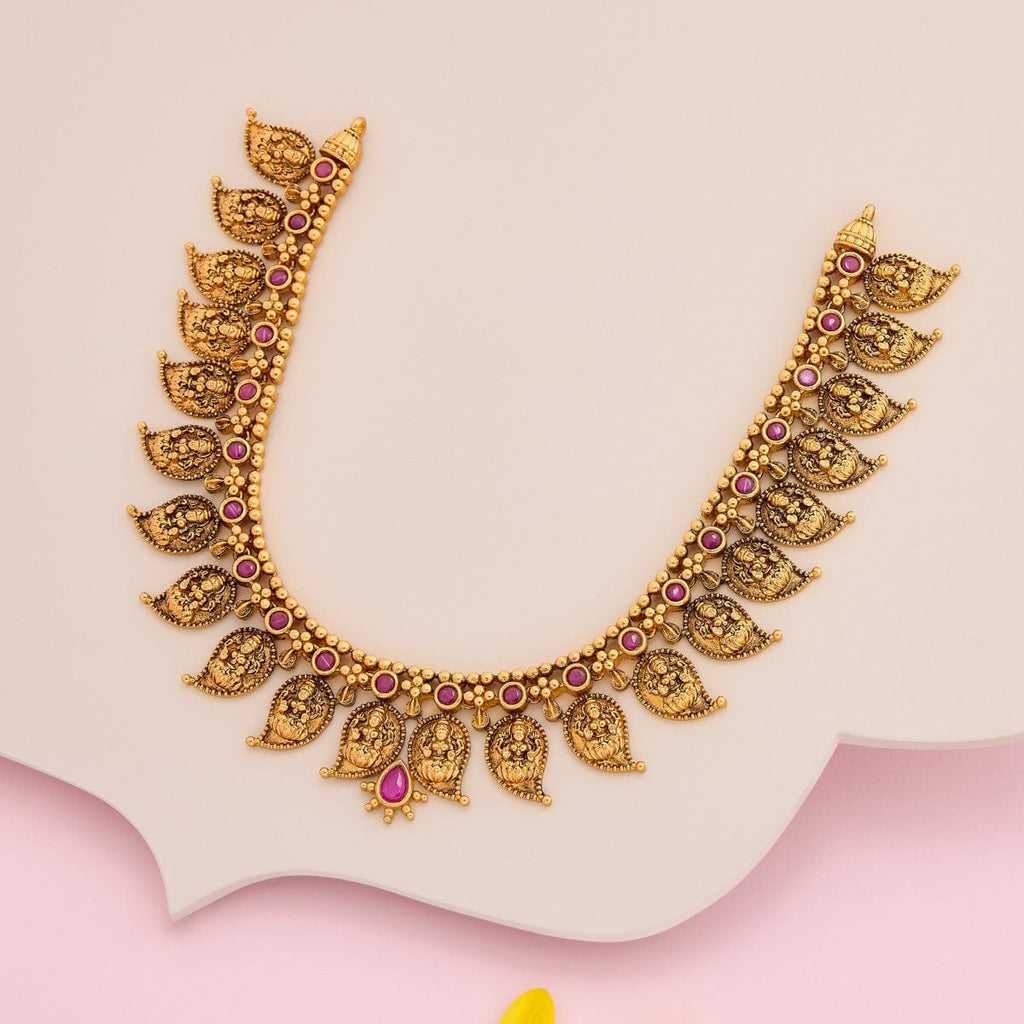 Temple Necklace Silver Temple Necklace 190596