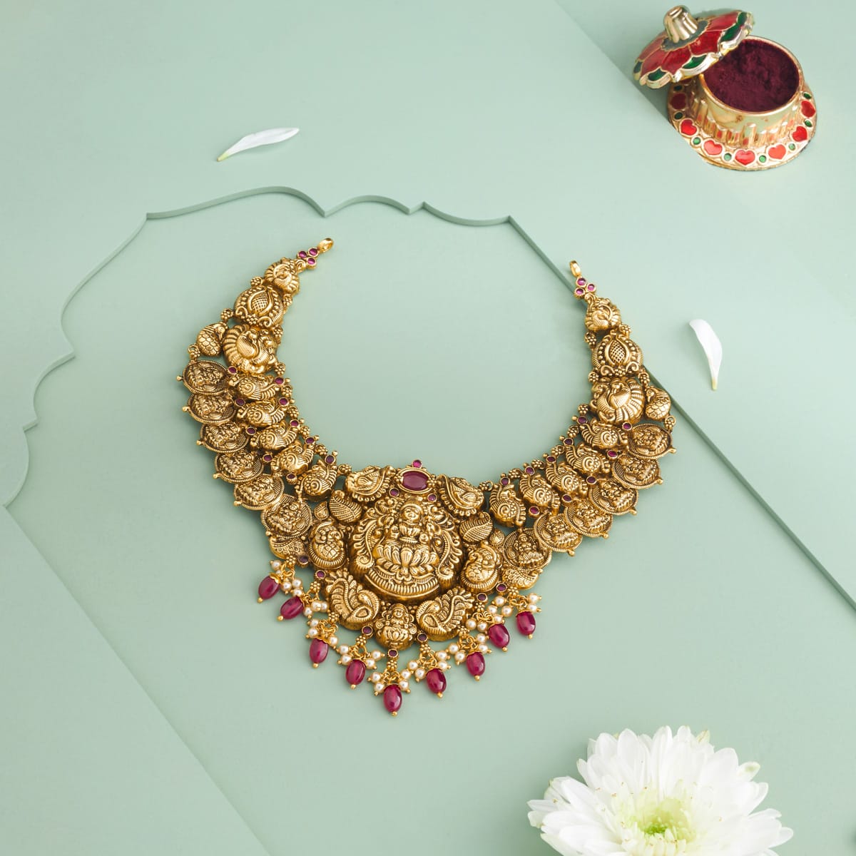 Temple Necklace Silver Temple Necklace 204714