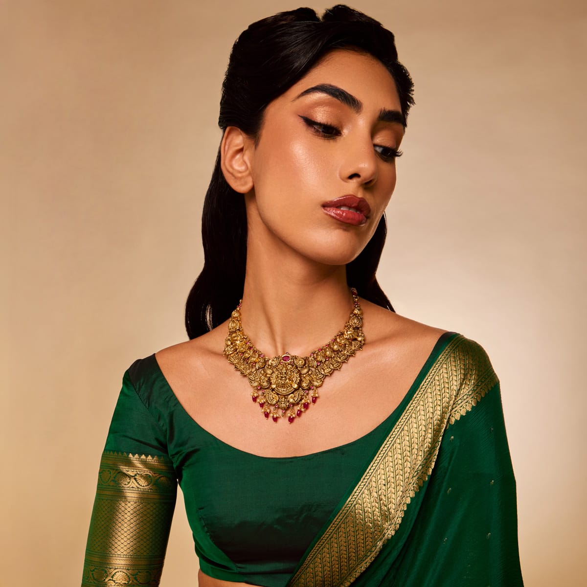 Temple Necklace Silver Temple Necklace 204714