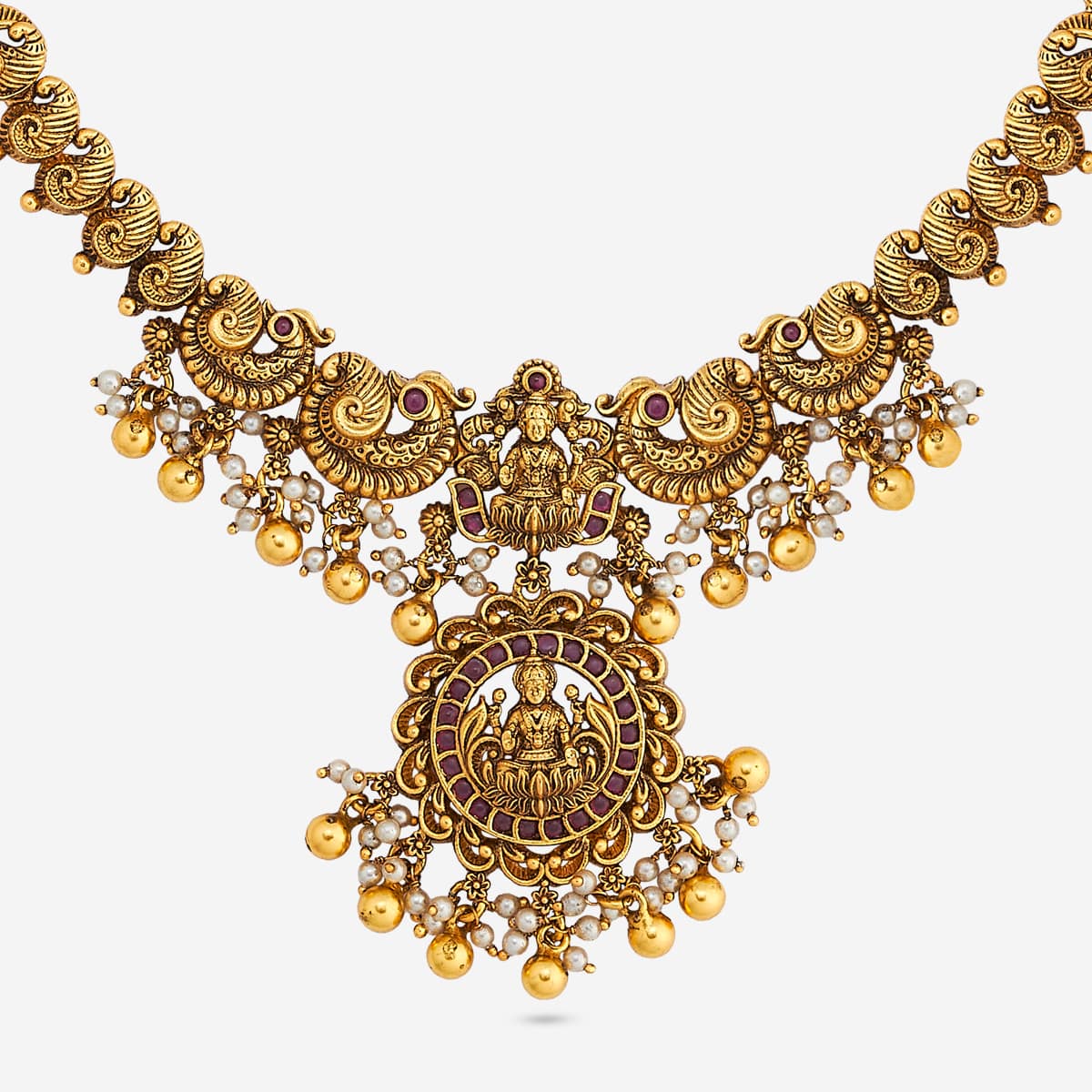 Temple Necklace Silver Temple Necklace 204879