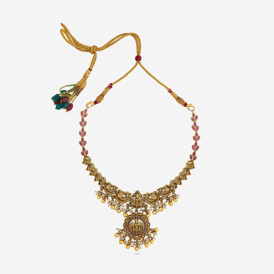 Temple Necklace Silver Temple Necklace 204879