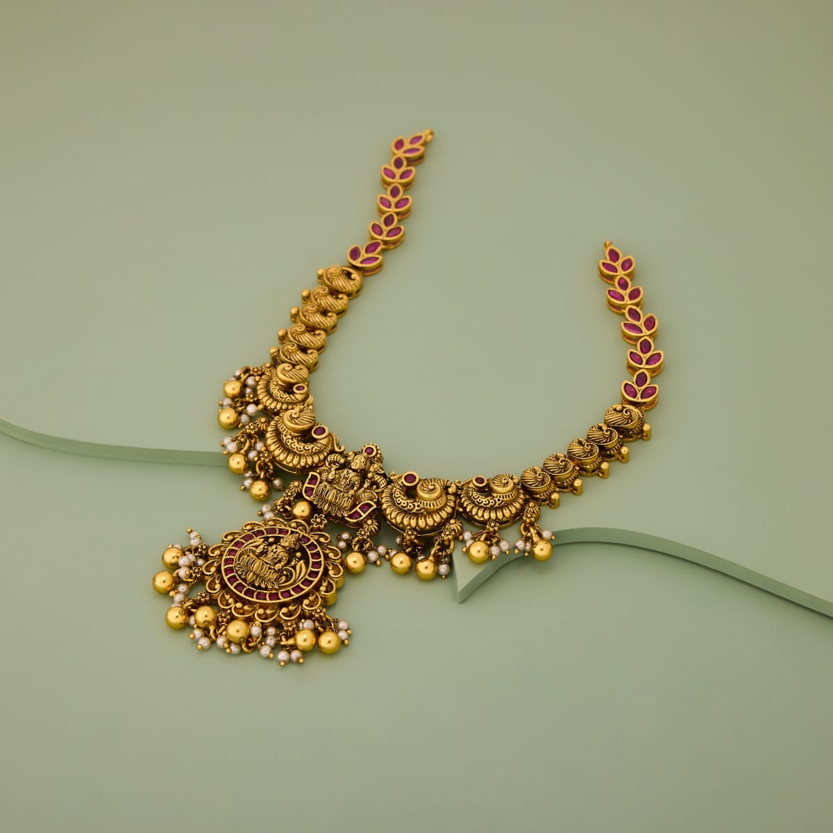 Temple Necklace Silver Temple Necklace 204879