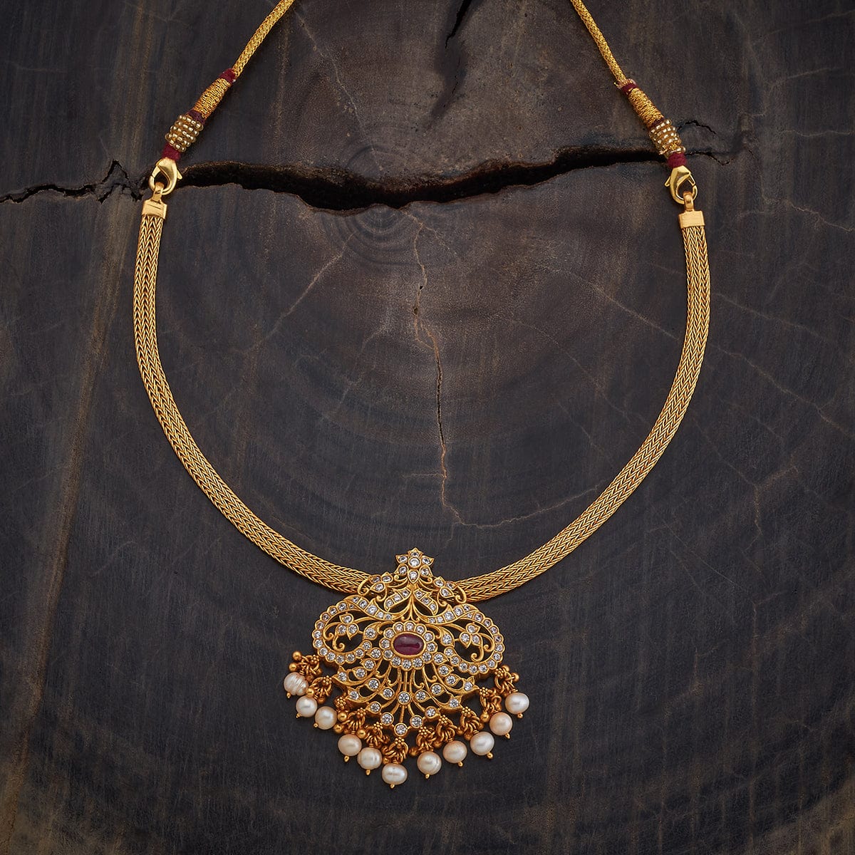 Temple Necklace Silver Temple Necklace 177333