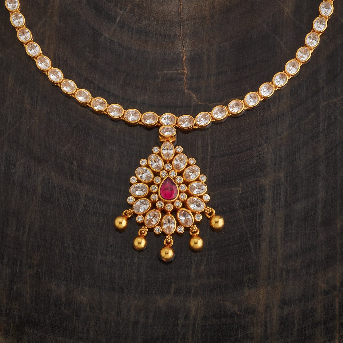 Temple Necklace Silver Temple Necklace 134094