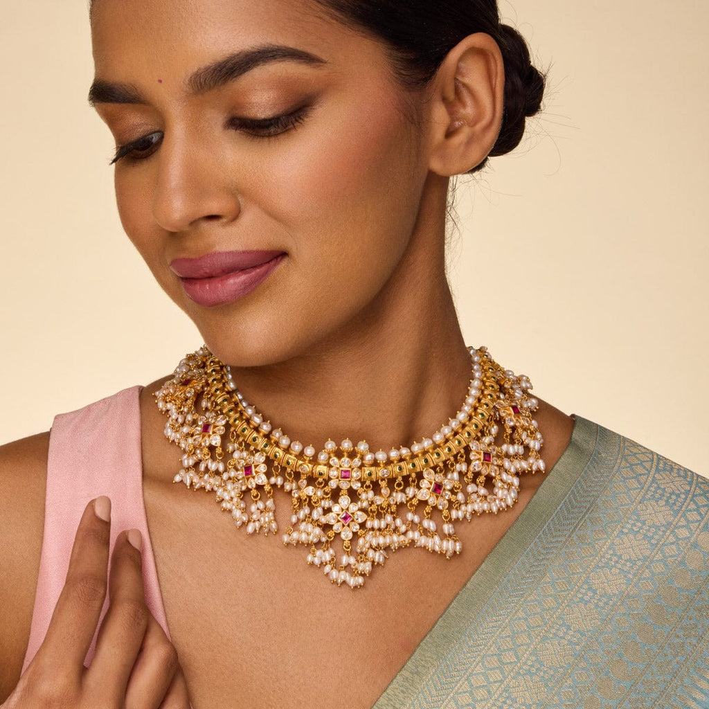 Temple Necklace Silver Temple Necklace 141411