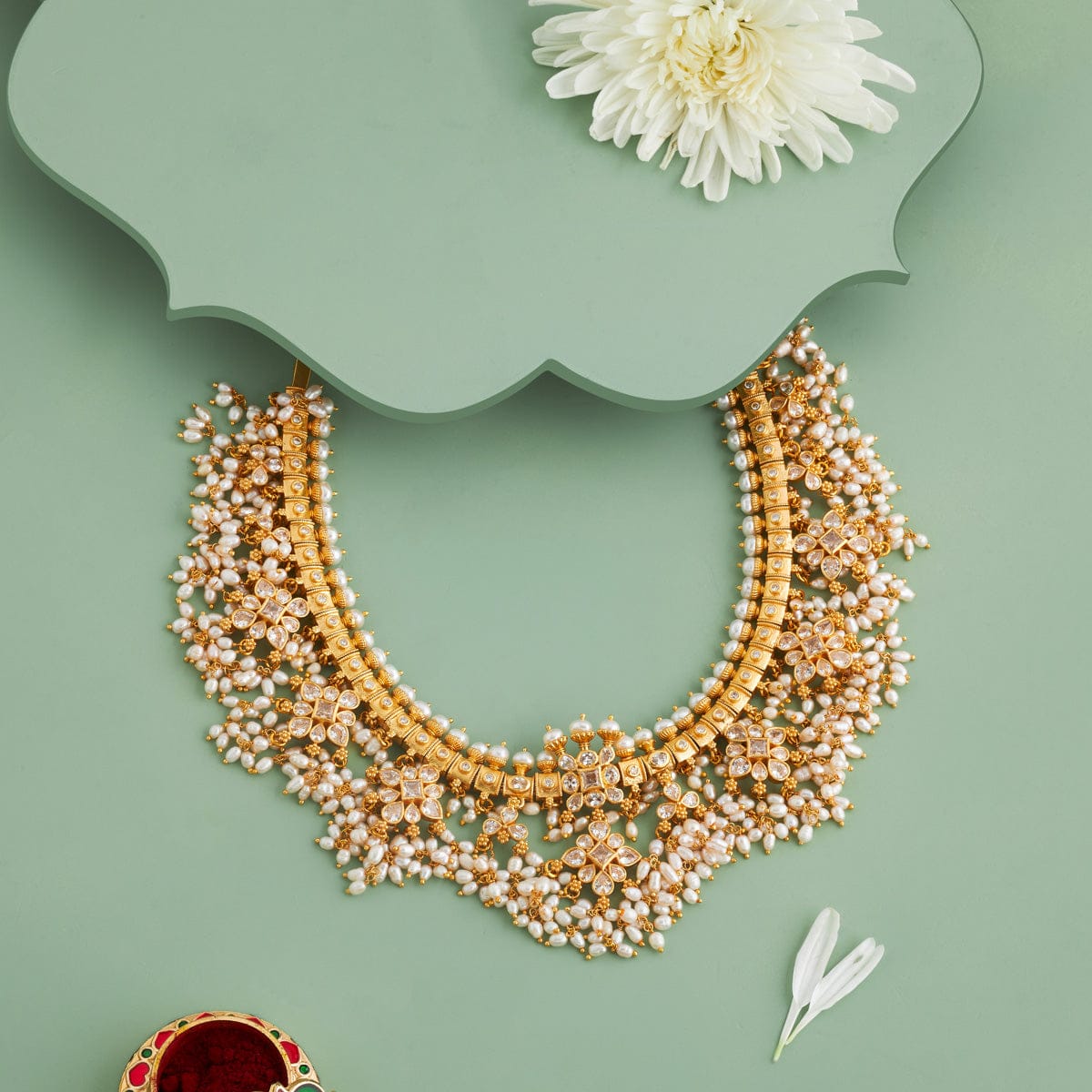 Temple Necklace Silver Temple Necklace 141411