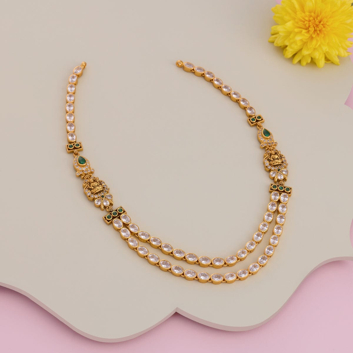 Temple Necklace Silver Temple Necklace 147785