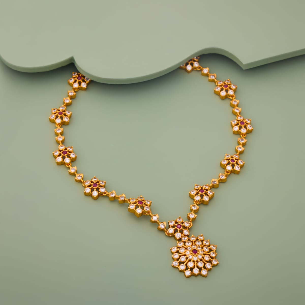 Temple Necklace Silver Temple Necklace 151455