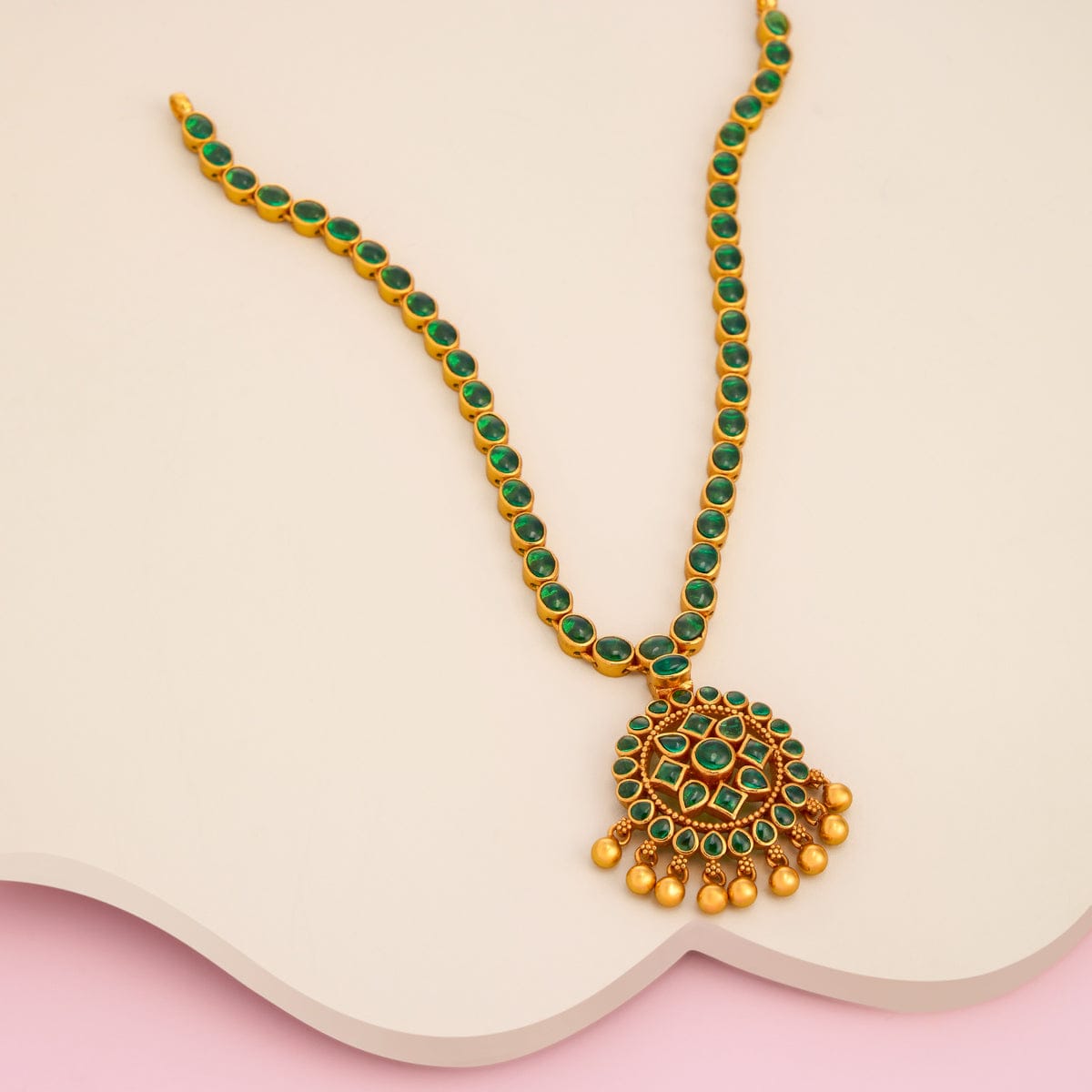 Temple Necklace Silver Temple Necklace 155906