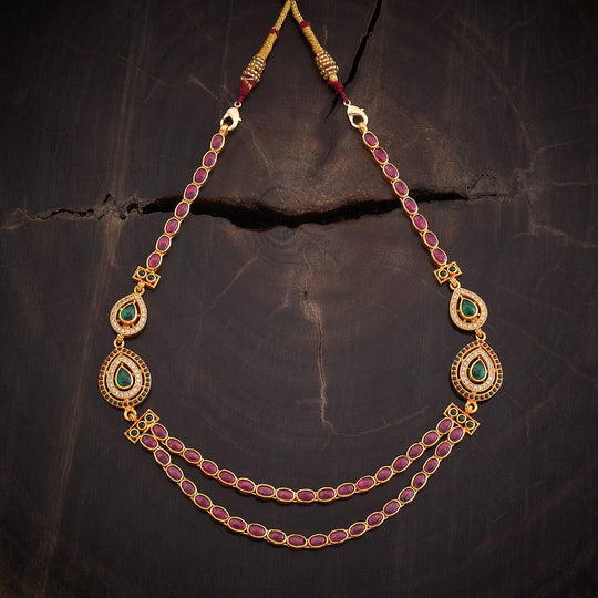 Temple Necklace Silver Temple Necklace 157437