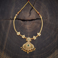 Temple Necklace Silver Temple Necklace 159613