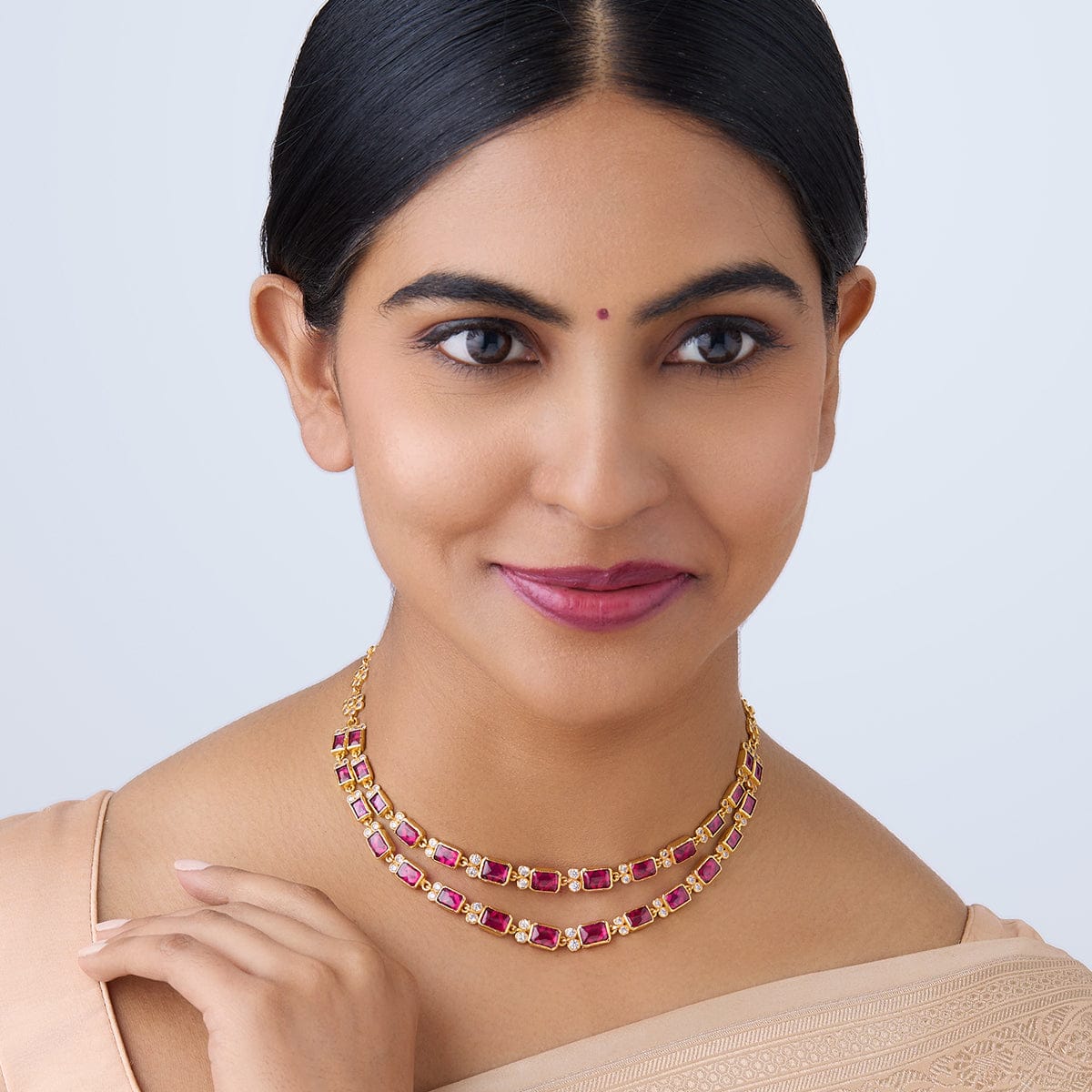 Temple Necklace Silver Temple Necklace 162225