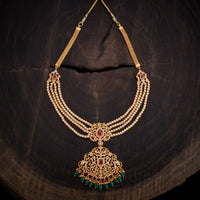 Temple Necklace Silver Temple Necklace 162797