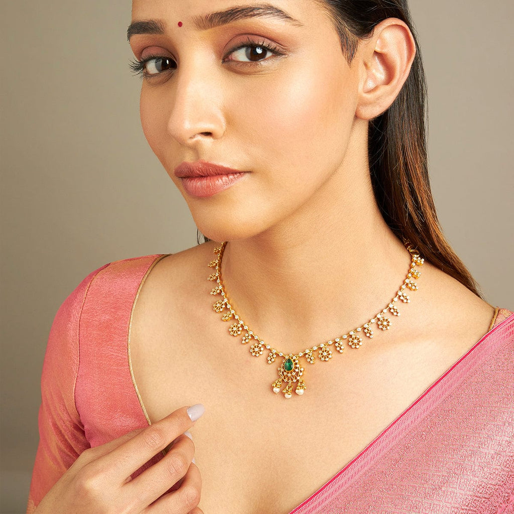 Temple Necklace Silver Temple Necklace 162798