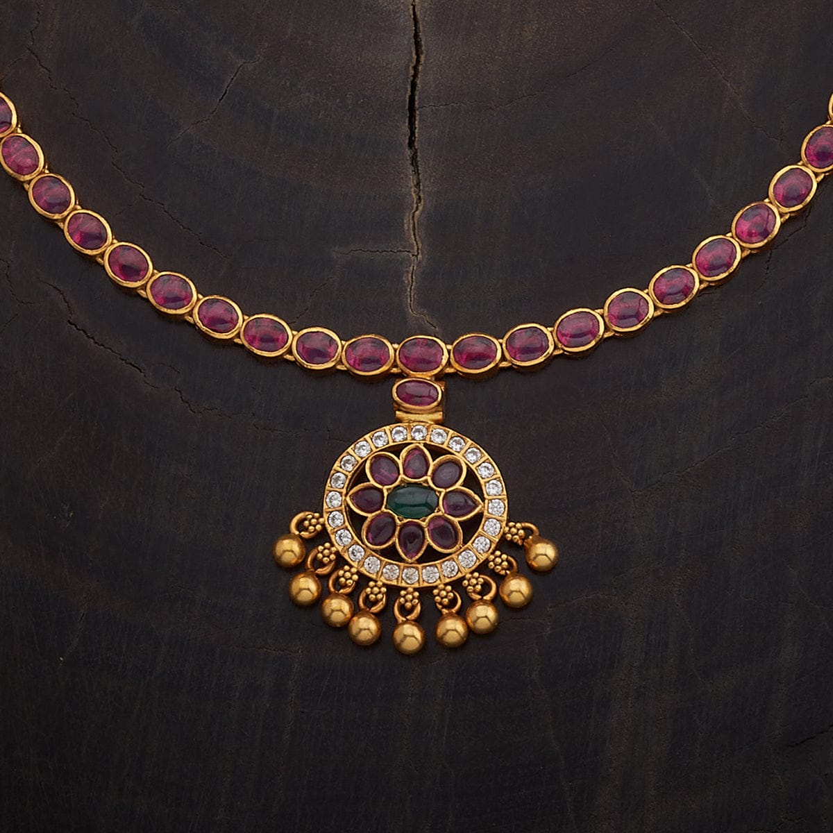 Temple Necklace Silver Temple Necklace 169956