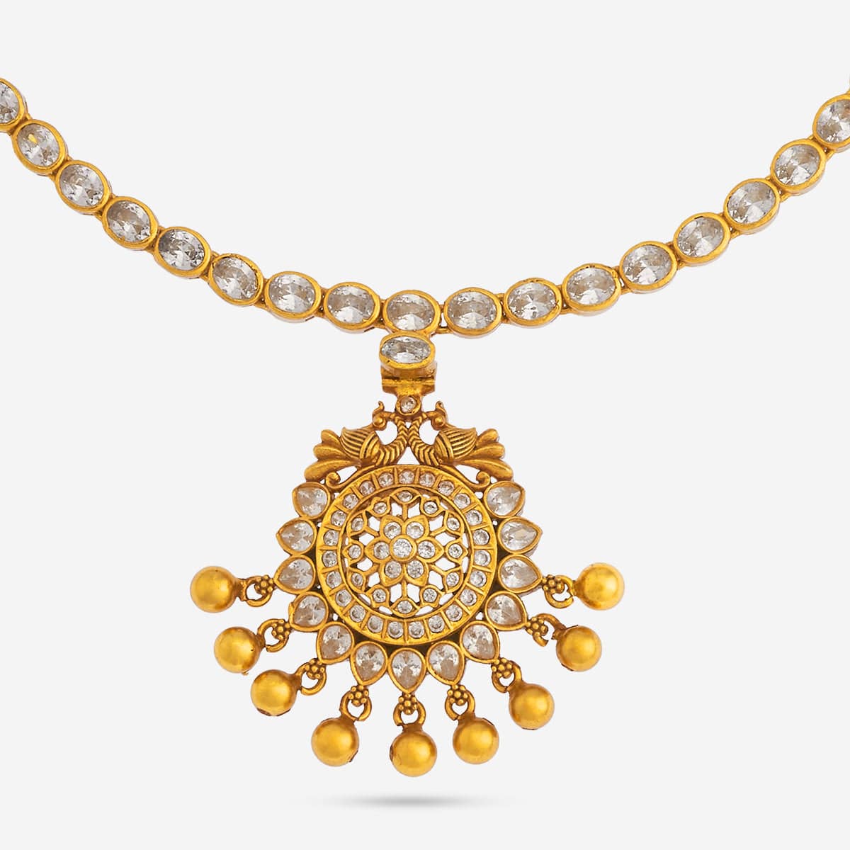 Temple Necklace Silver Temple Necklace 173303