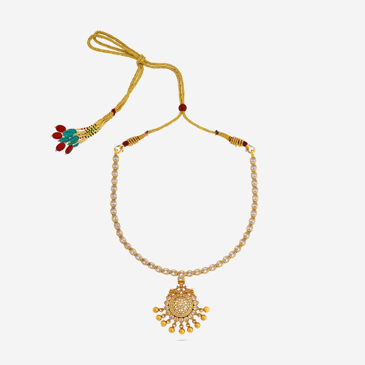 Temple Necklace Silver Temple Necklace 173303