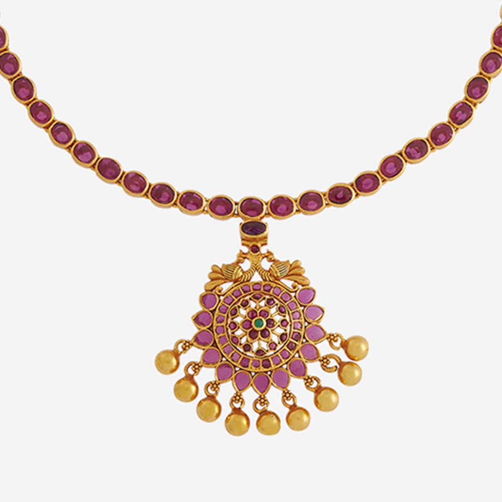 Temple Necklace Silver Temple Necklace 173303