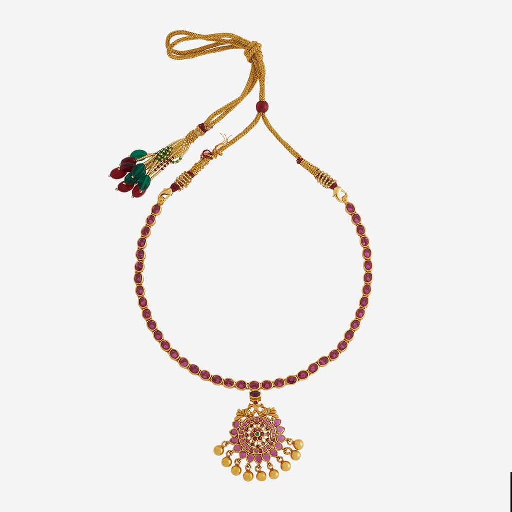 Temple Necklace Silver Temple Necklace 173303