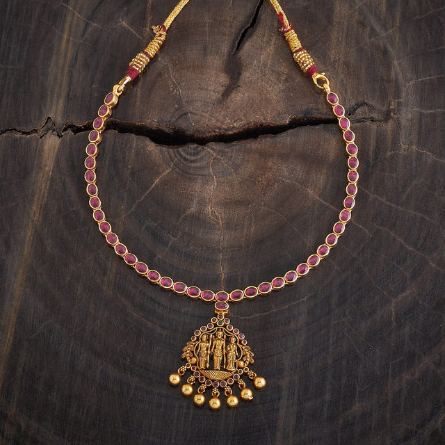 Temple Necklace Silver Temple Necklace 173308