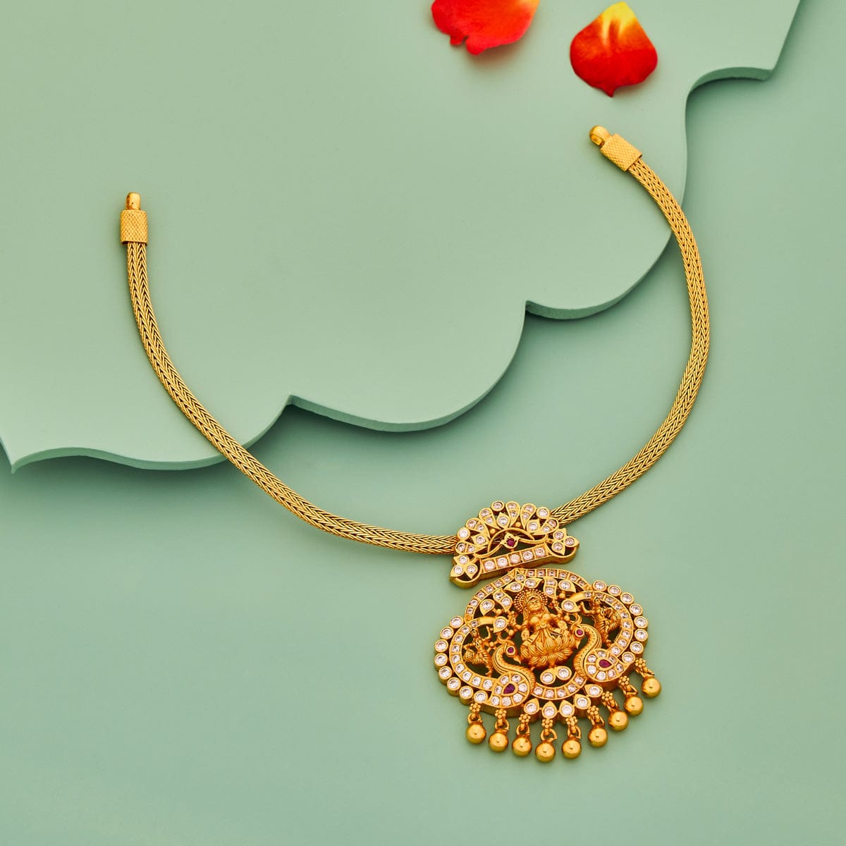 Temple Necklace Silver Temple Necklace 173447