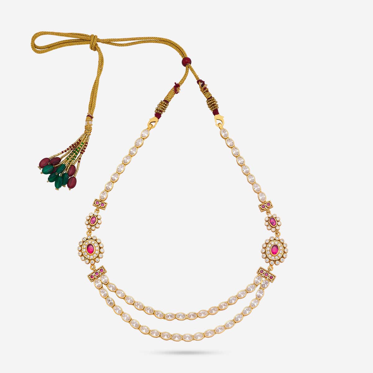 Temple Necklace Silver Temple Necklace 173869