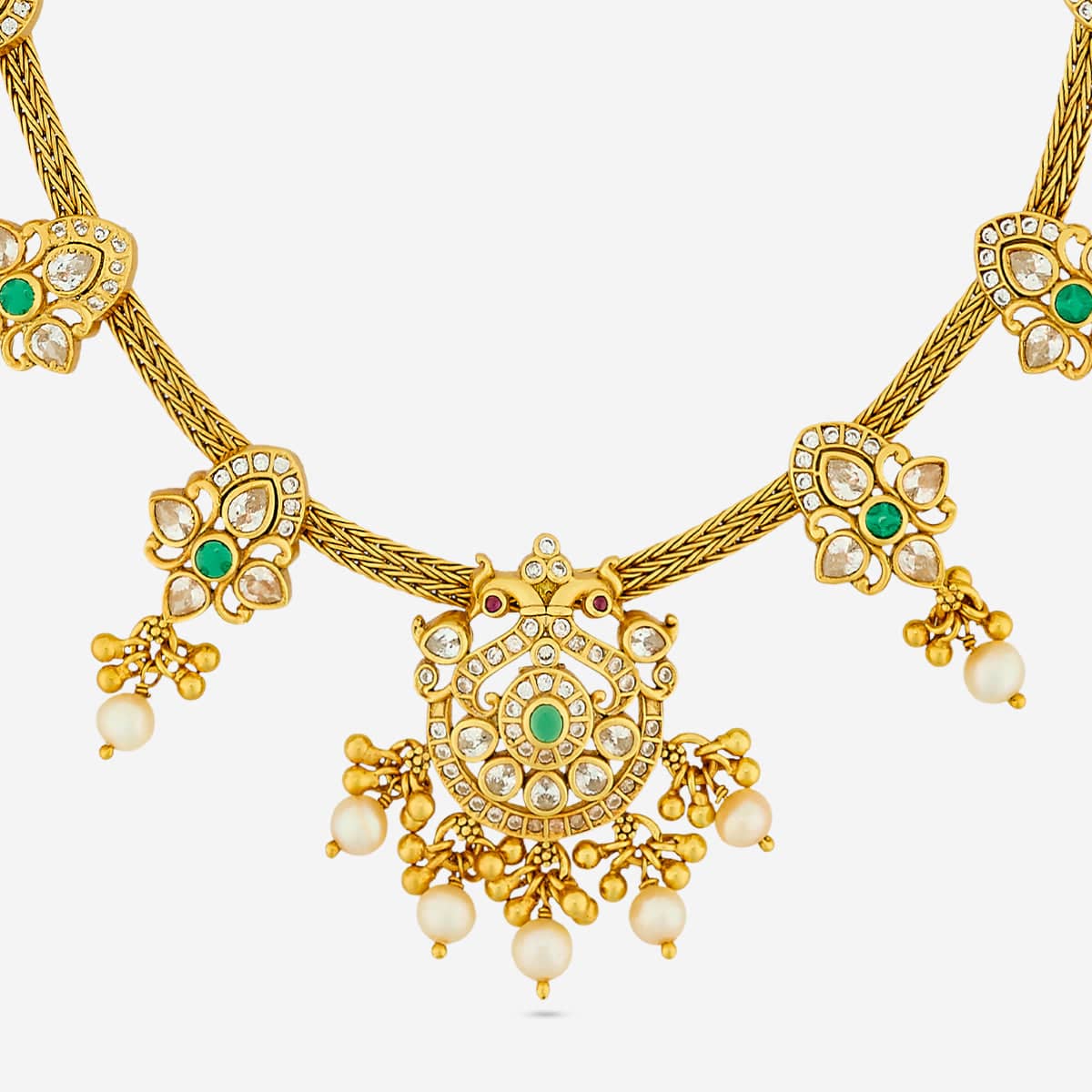 Temple Necklace Silver Temple Necklace 174242