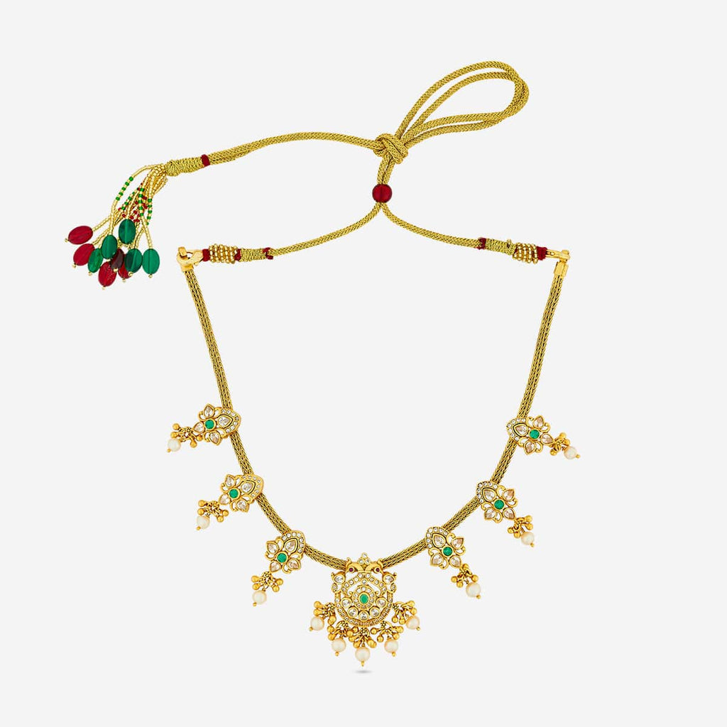 Temple Necklace Silver Temple Necklace 174242