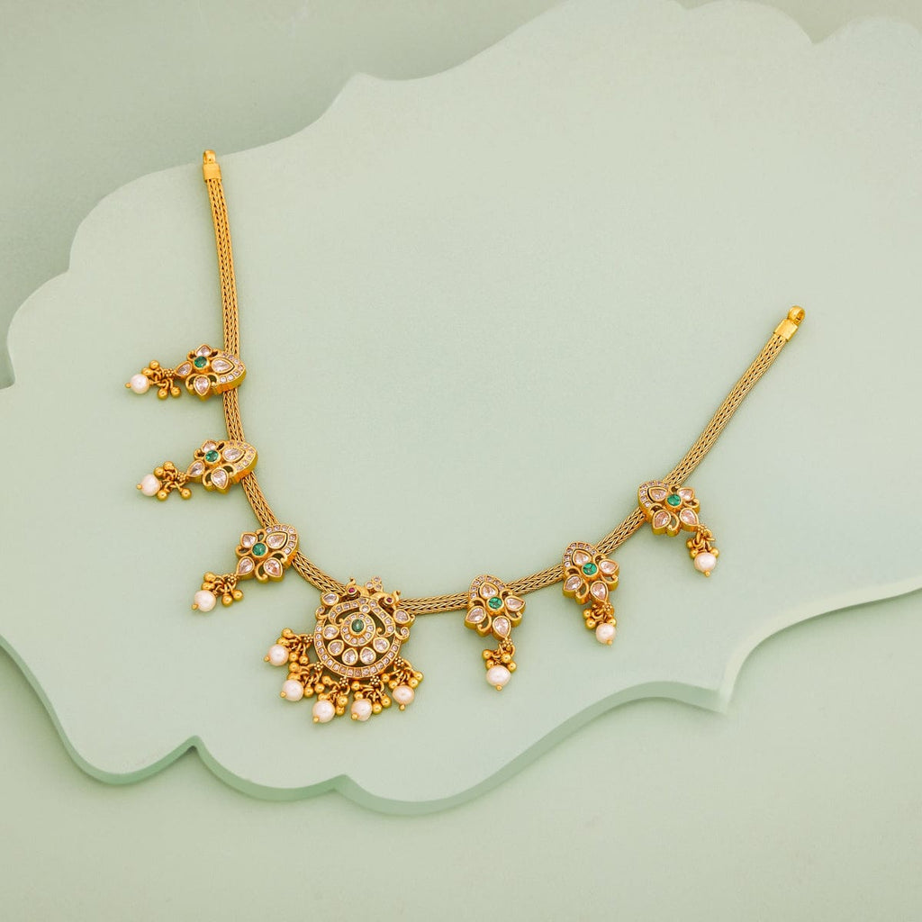 Temple Necklace Silver Temple Necklace 174242