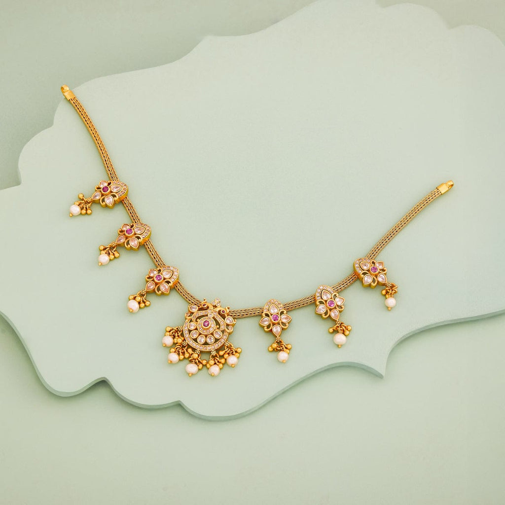 Temple Necklace Silver Temple Necklace 174242