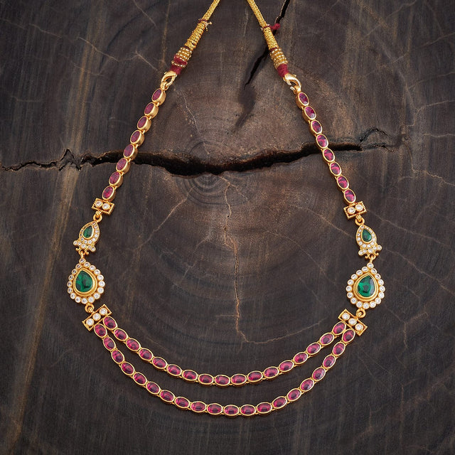 Temple Necklace Silver Temple Necklace 177348
