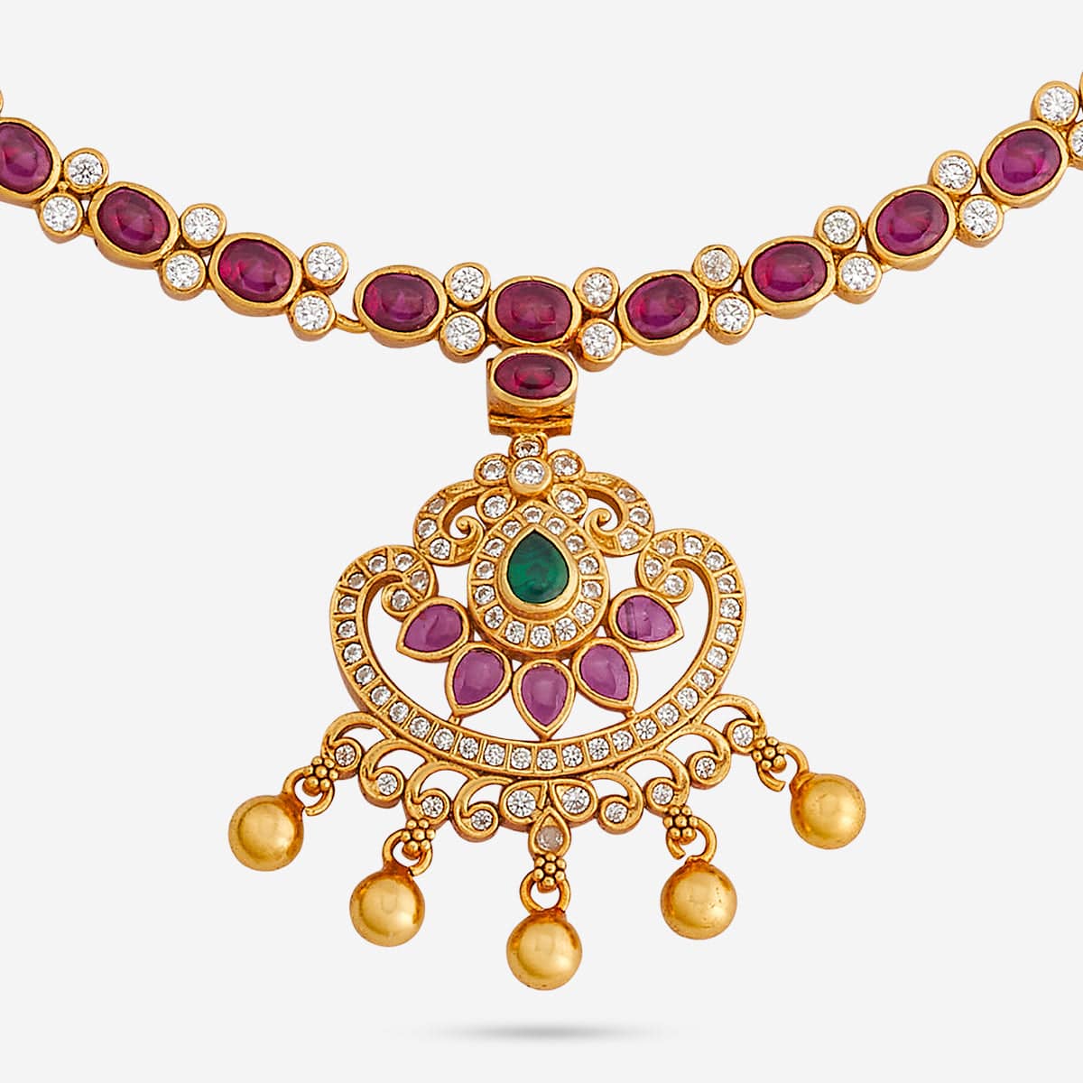 Temple Necklace Silver Temple Necklace 177530