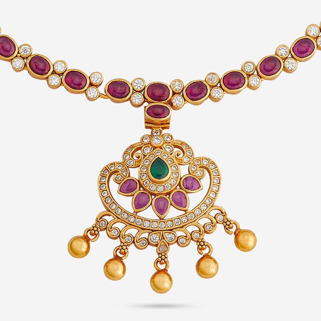 Temple Necklace Silver Temple Necklace 177530