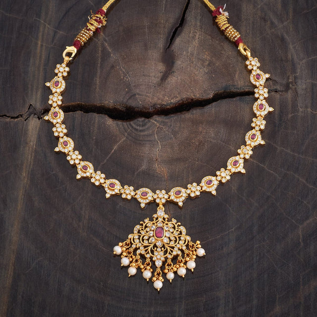 Temple Necklace Silver Temple Necklace 178071
