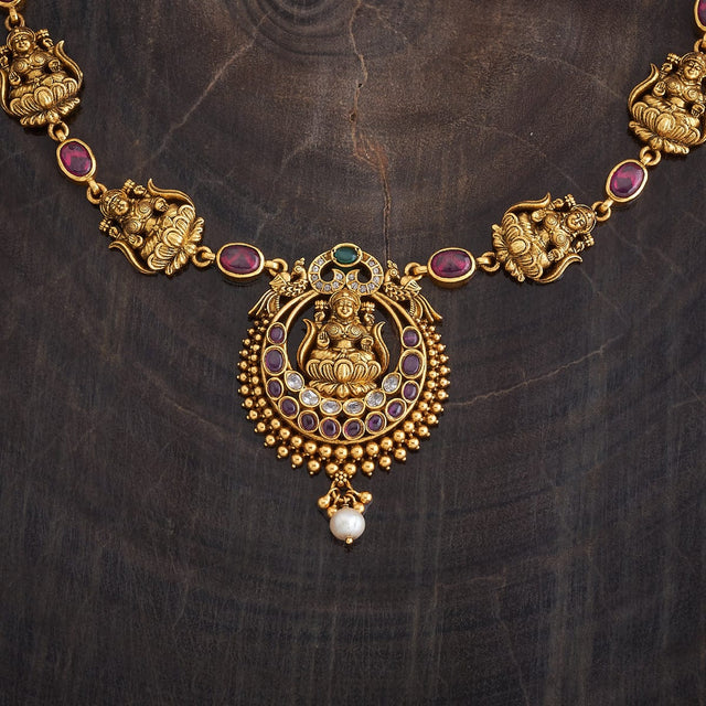 Temple Necklace Silver Temple Necklace 178076