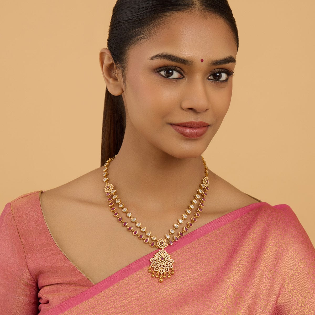 Temple Necklace Silver Temple Necklace 178163