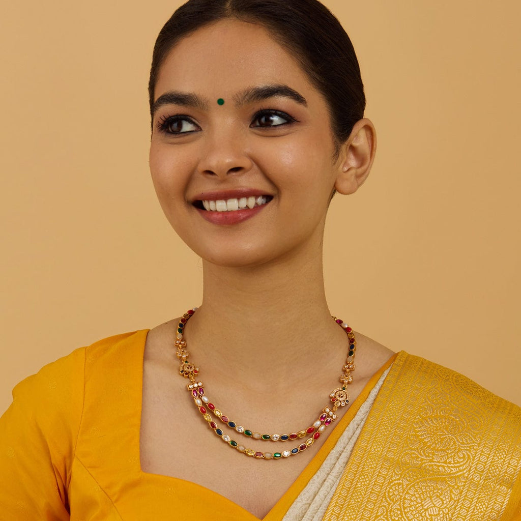 Temple Necklace Silver Temple Necklace 178167