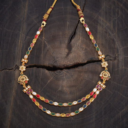 Temple Necklace Silver Temple Necklace 178167
