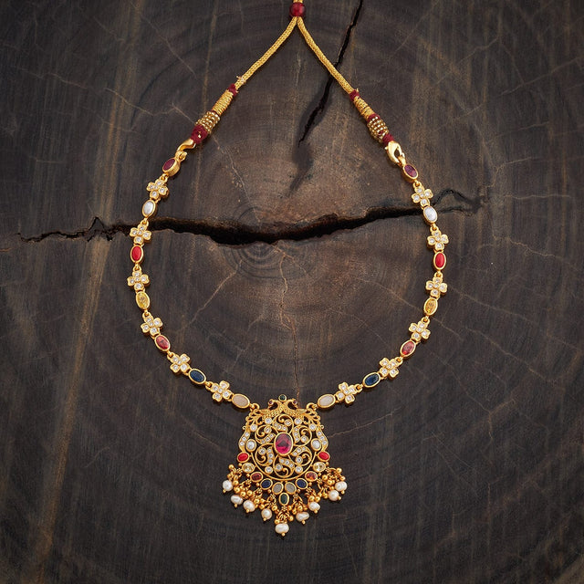 Temple Necklace Silver Temple Necklace 179639