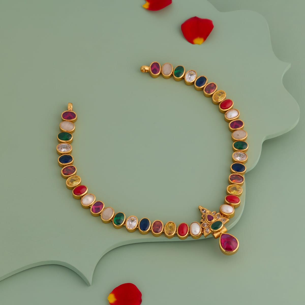 Temple Necklace Silver Temple Necklace 179643